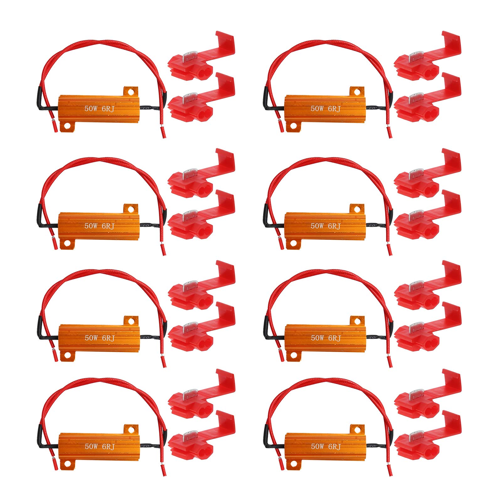 ZUDKSUY front view of full 8-pack showing contents and accessories for easy fit-up