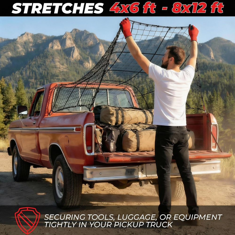 ZULWEST triple-cord bungee weave close-up demonstrating strong elasticity