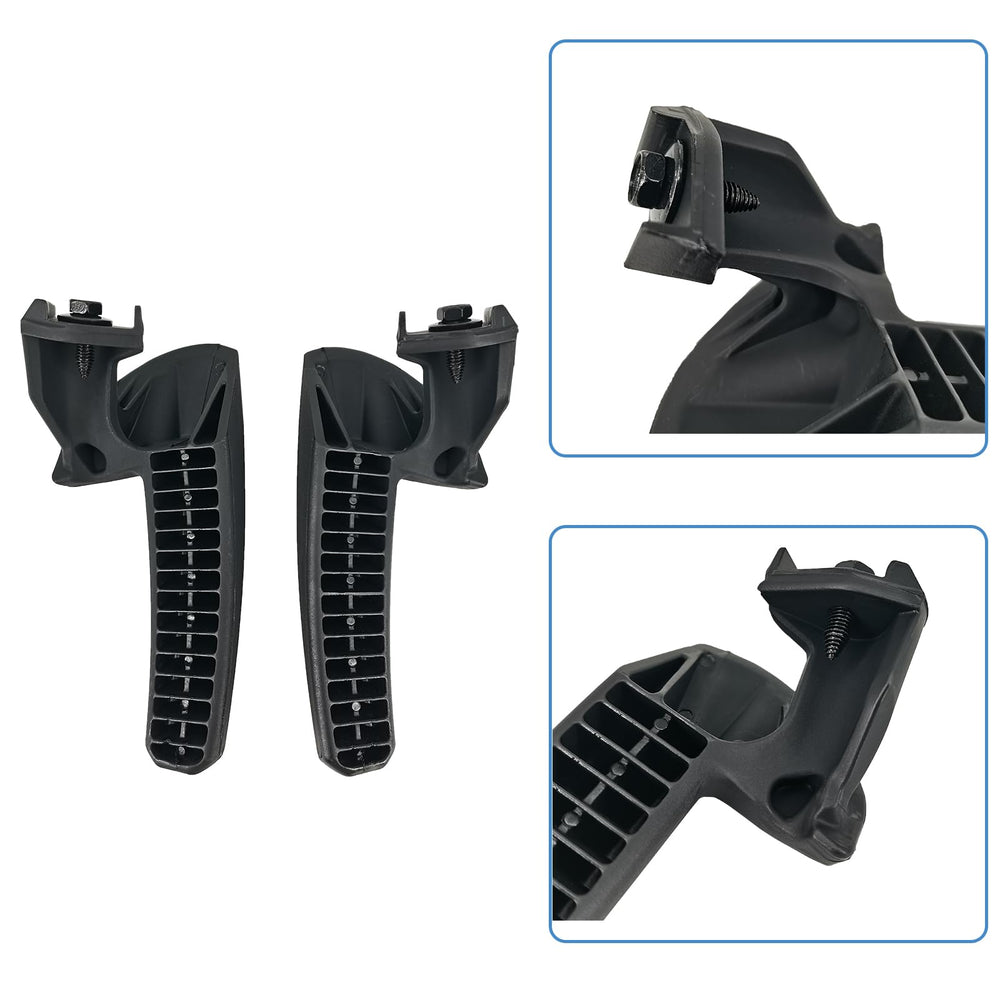 ZUVELLO front handle side profile showing shape and OEM-like alignment benefit