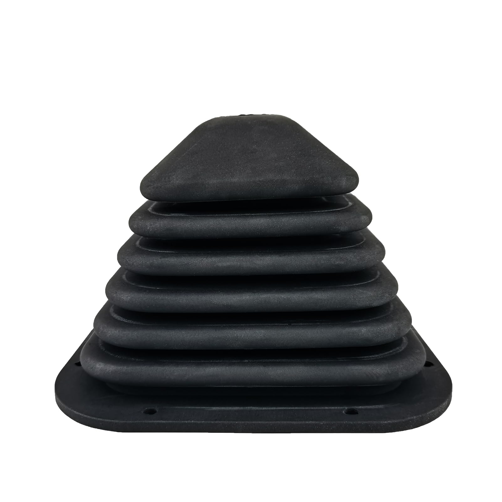 ZUVELLO front view of K042-79 shift boot showing fit and shape benefits