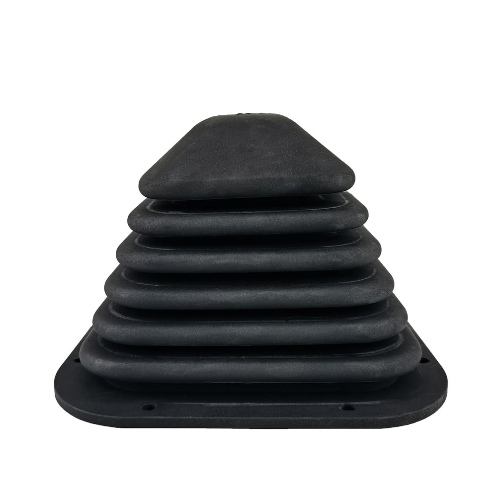 ZUVELLO front view of K042-79 shift boot showing fit and shape benefits