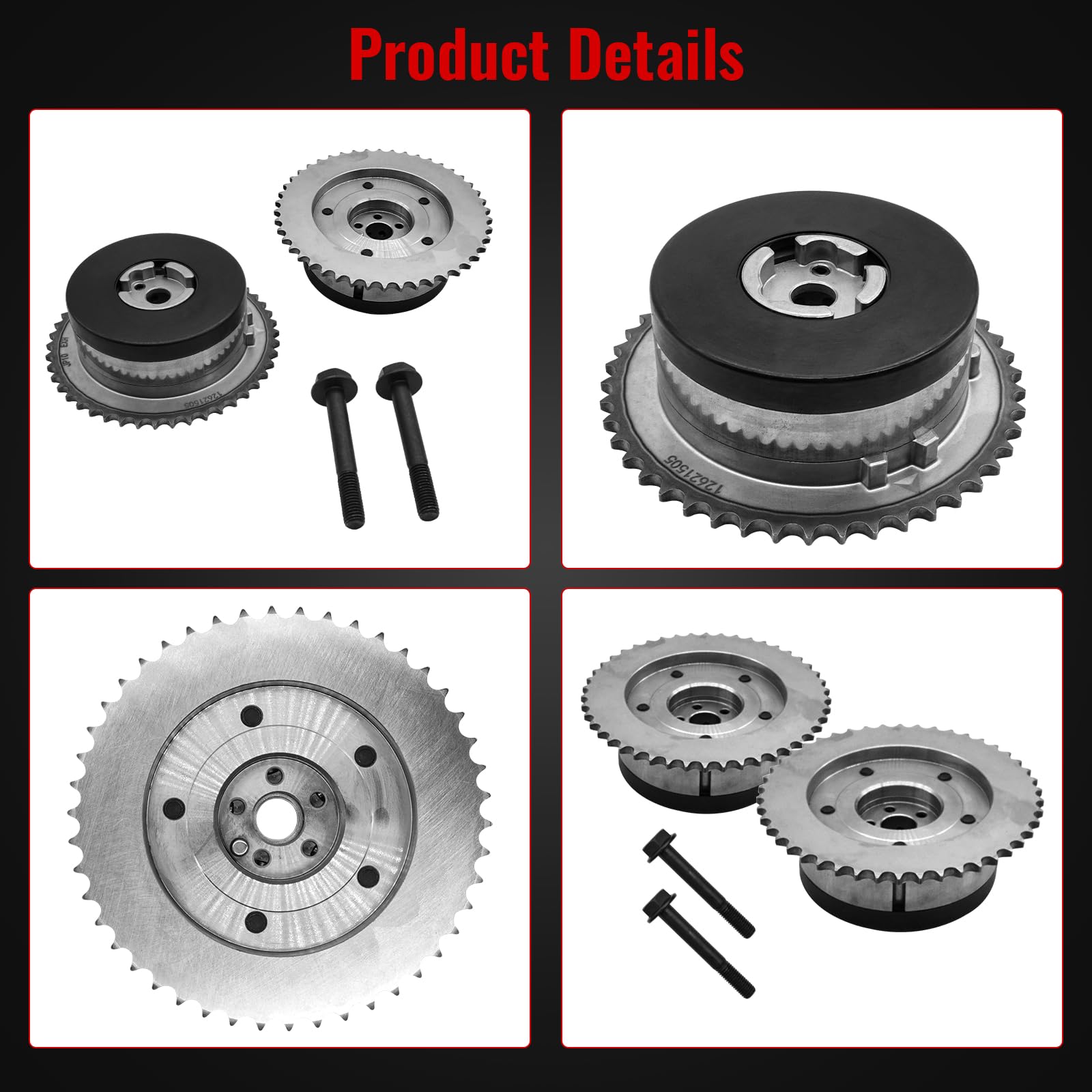 zuverlass parts scale comparison illustrating size and fit for easy part identification