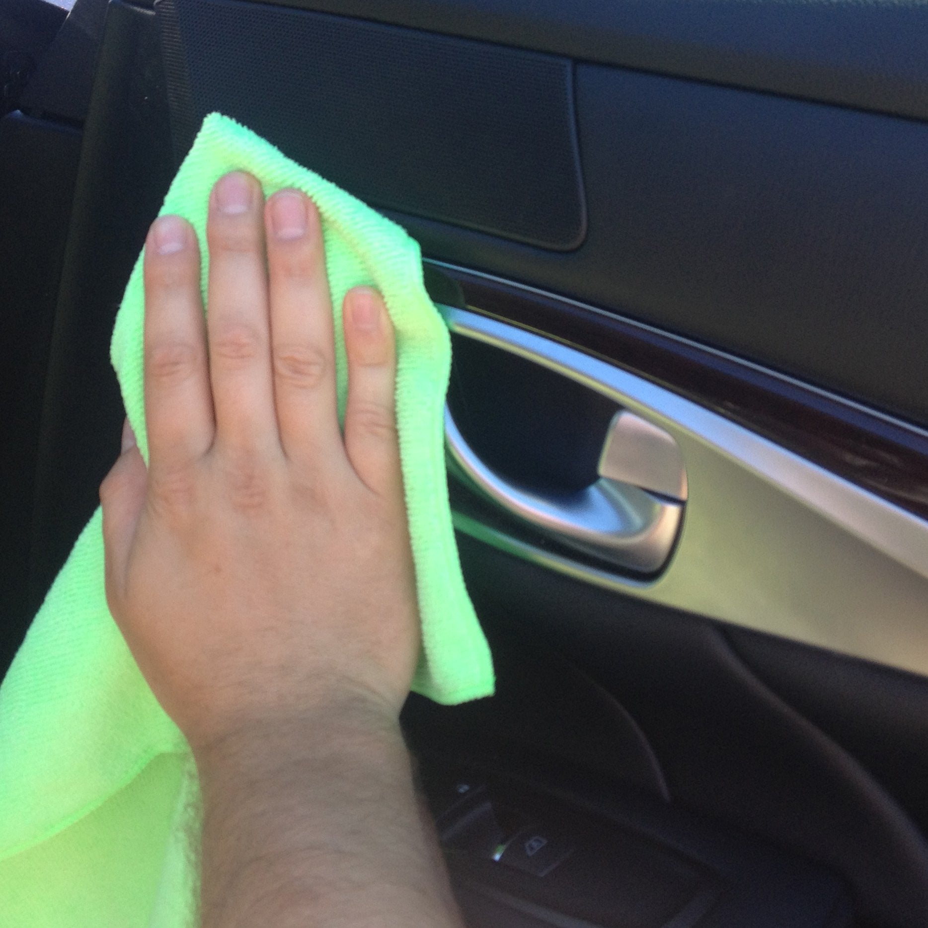 Zwipes stacked before laundering highlights washable, reusable savings