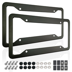 ZXFOOG front view frame showing matte black finish and sleek fit