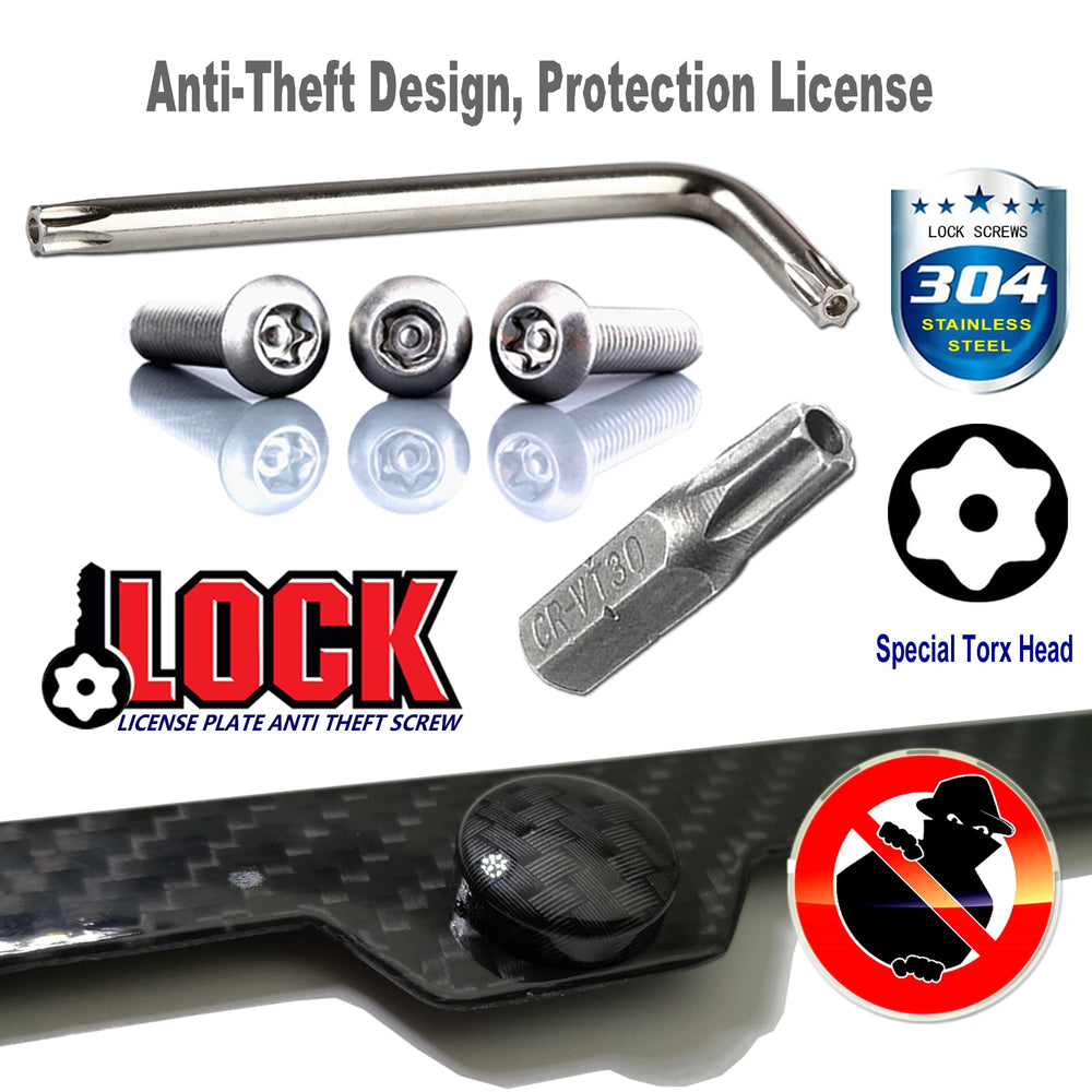 ZXFOOG hardware and accessories showing tamper bolts and complete kit benefit