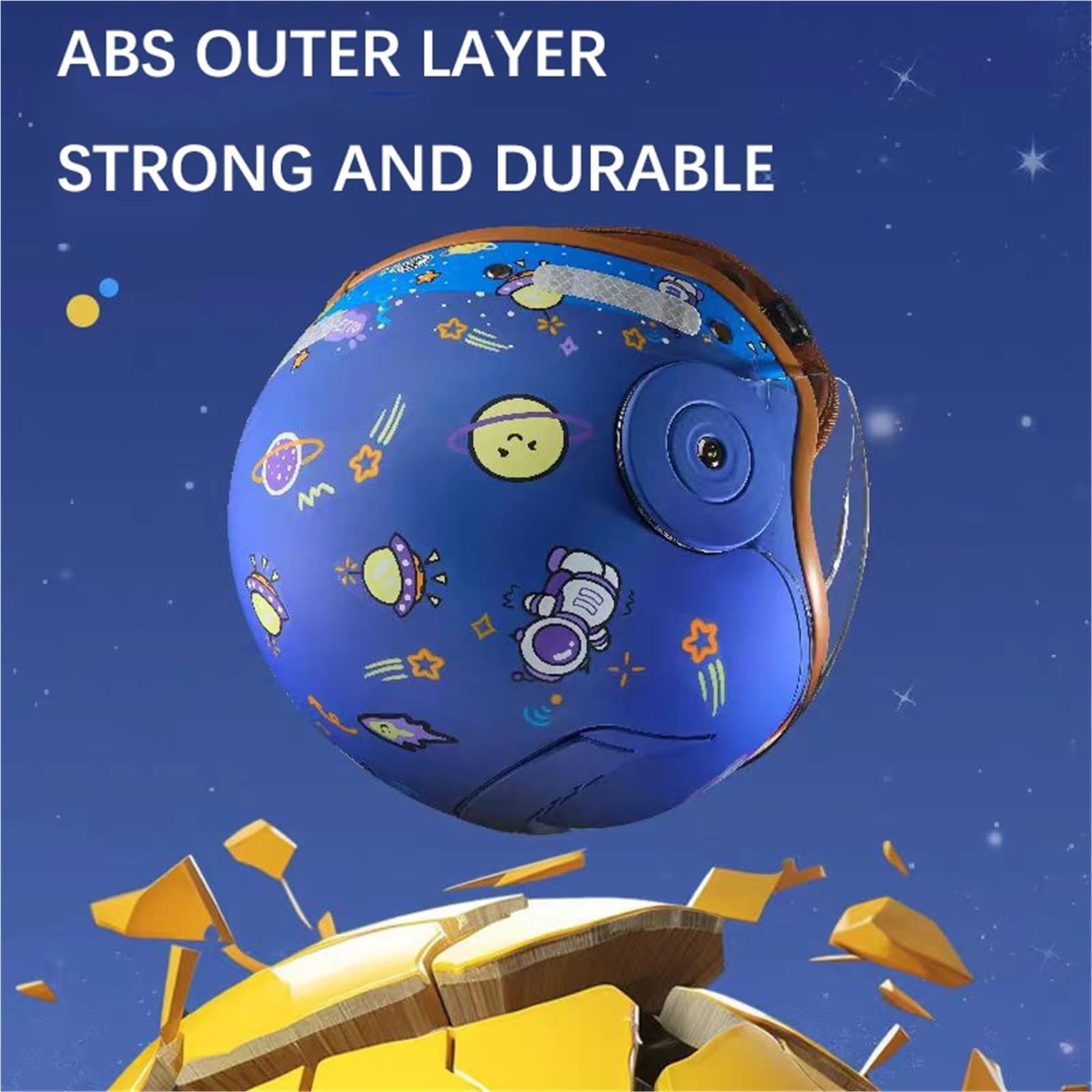 ZXKWFL quick-buckle chin strap detail for fast secure fastening