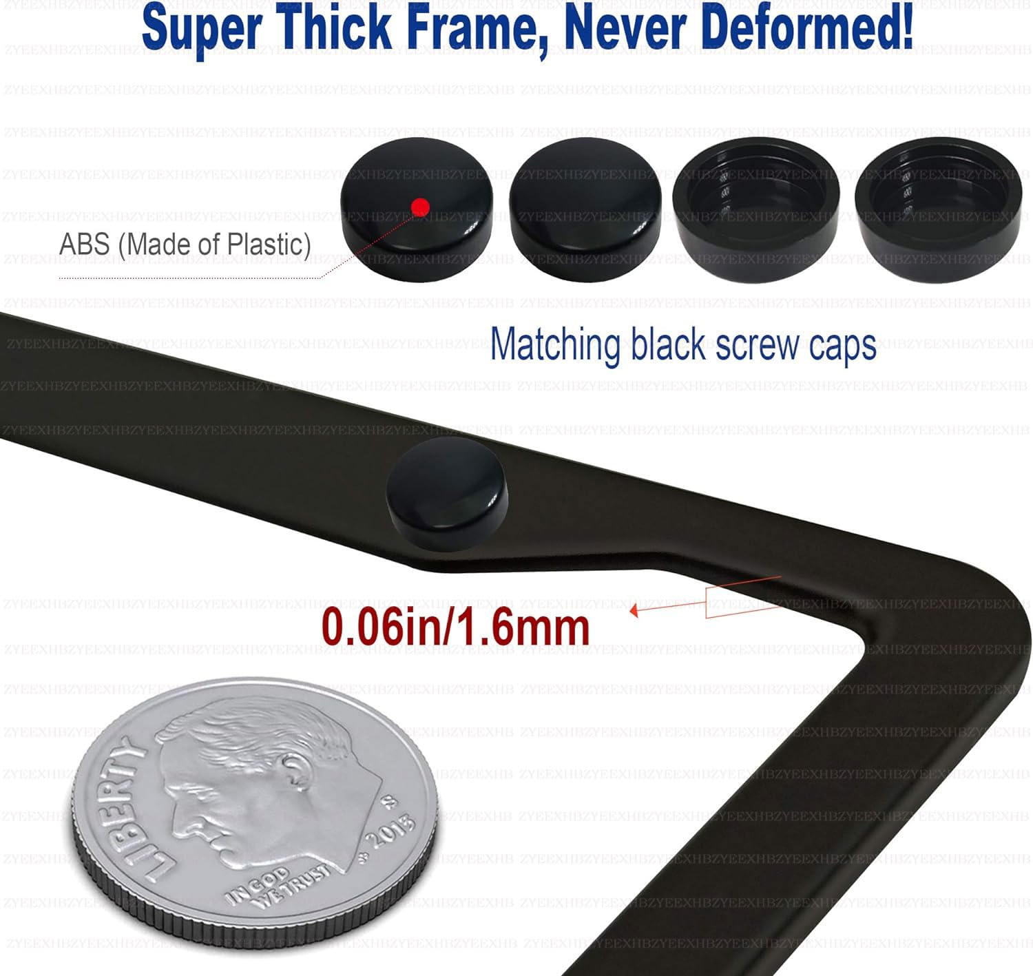 ZYEEXHB side profile thin aluminum frame demonstrating low-profile look and durability