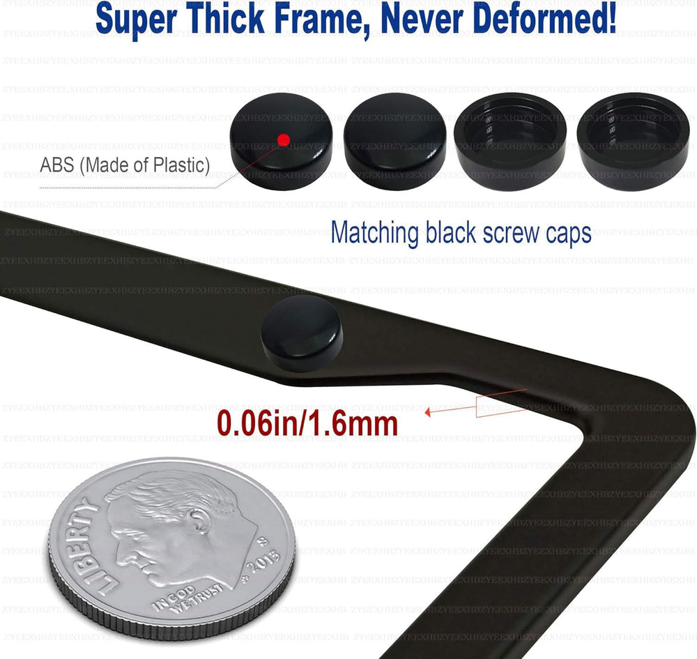 ZYEEXHB side profile thin aluminum frame demonstrating low-profile look and durability
